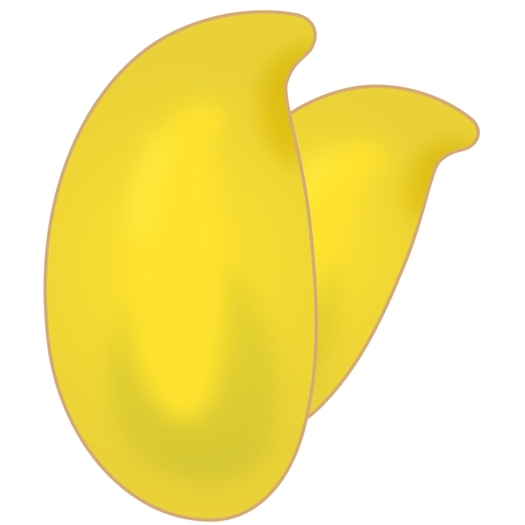 商用フリー・無料イラスト_バナナマンゴー＿Banana mango
