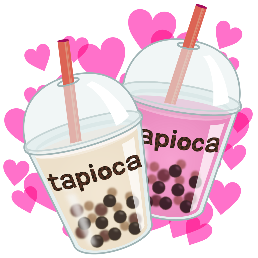 商用フリー 無料イラスト タピオカドリンク ハート Tapioca028 商用ok フリー素材集 ナイスなイラスト