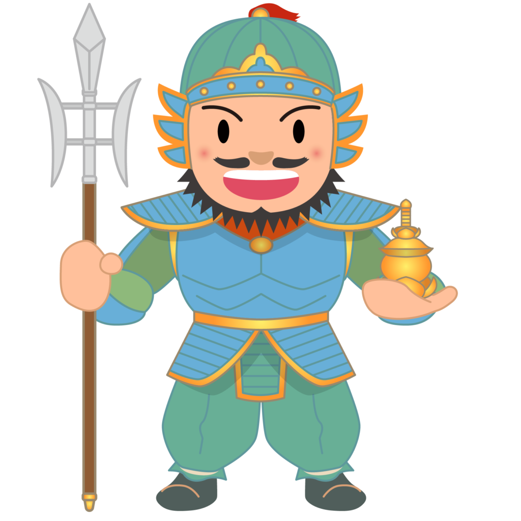 商用フリー・無料イラスト_七福神_毘沙門天(びしゃもんてん/bishamonten)_shichifukujin005