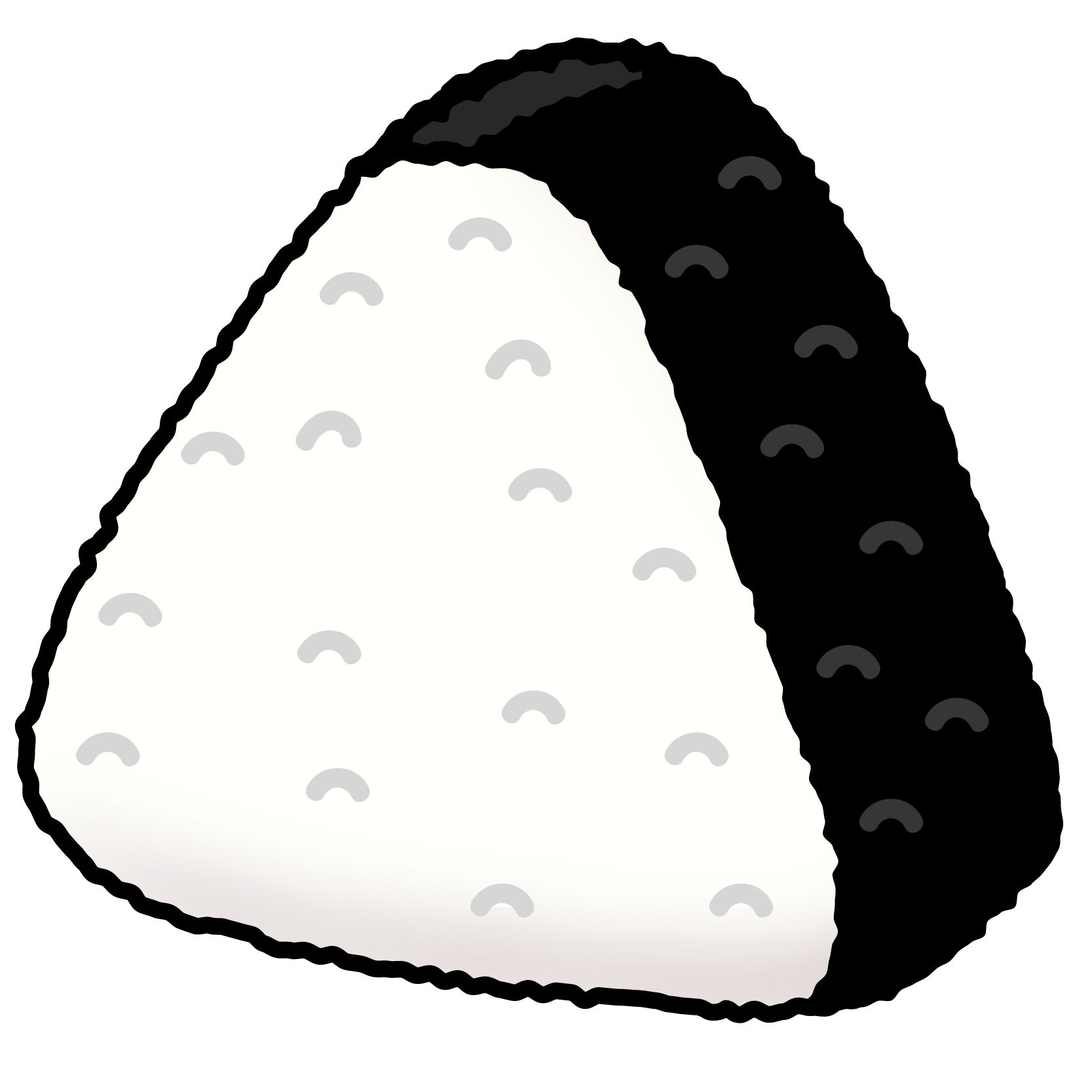 商用フリー無料イラスト のり巻きおにぎり おむすび Onigiri012 商用ok フリー素材集 ナイスなイラスト