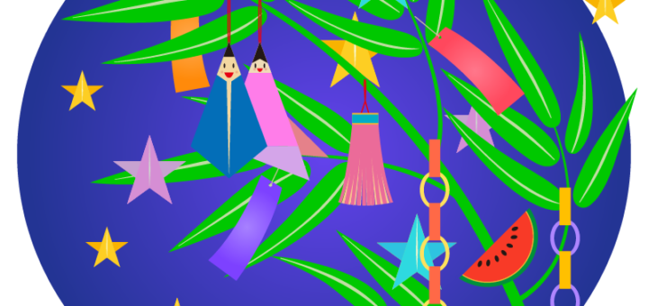 商用フリー・無料イラスト_7月文字_七夕_july_tanabata018 | 商用OK!フリー素材集「ナイスなイラスト」
