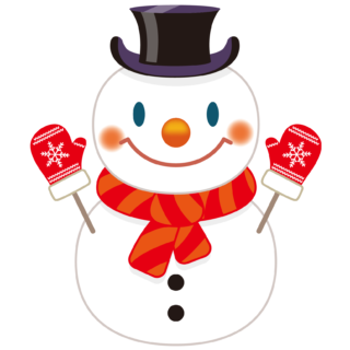 商用フリー・無料イラスト_クリスマス_スノーマン（雪だるま）_snowman_004