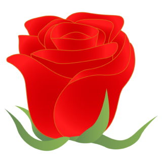 商用フリー・無料イラスト_赤いバラの花_rose02