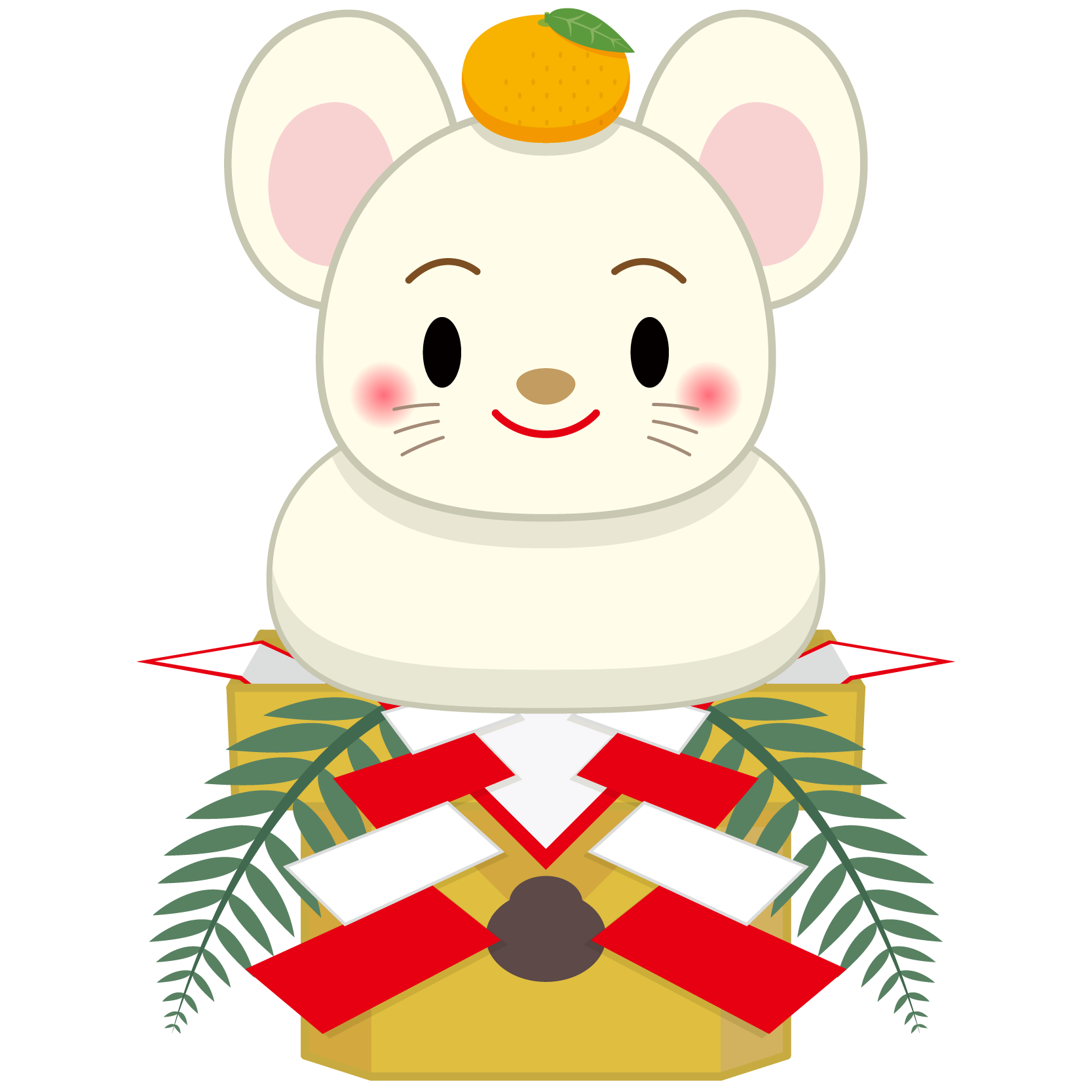 商用フリー 無料イラスト 干支 年賀 子年 鼠 ねどし ねずみどし Ne051 商用ok フリー素材集 ナイスなイラスト