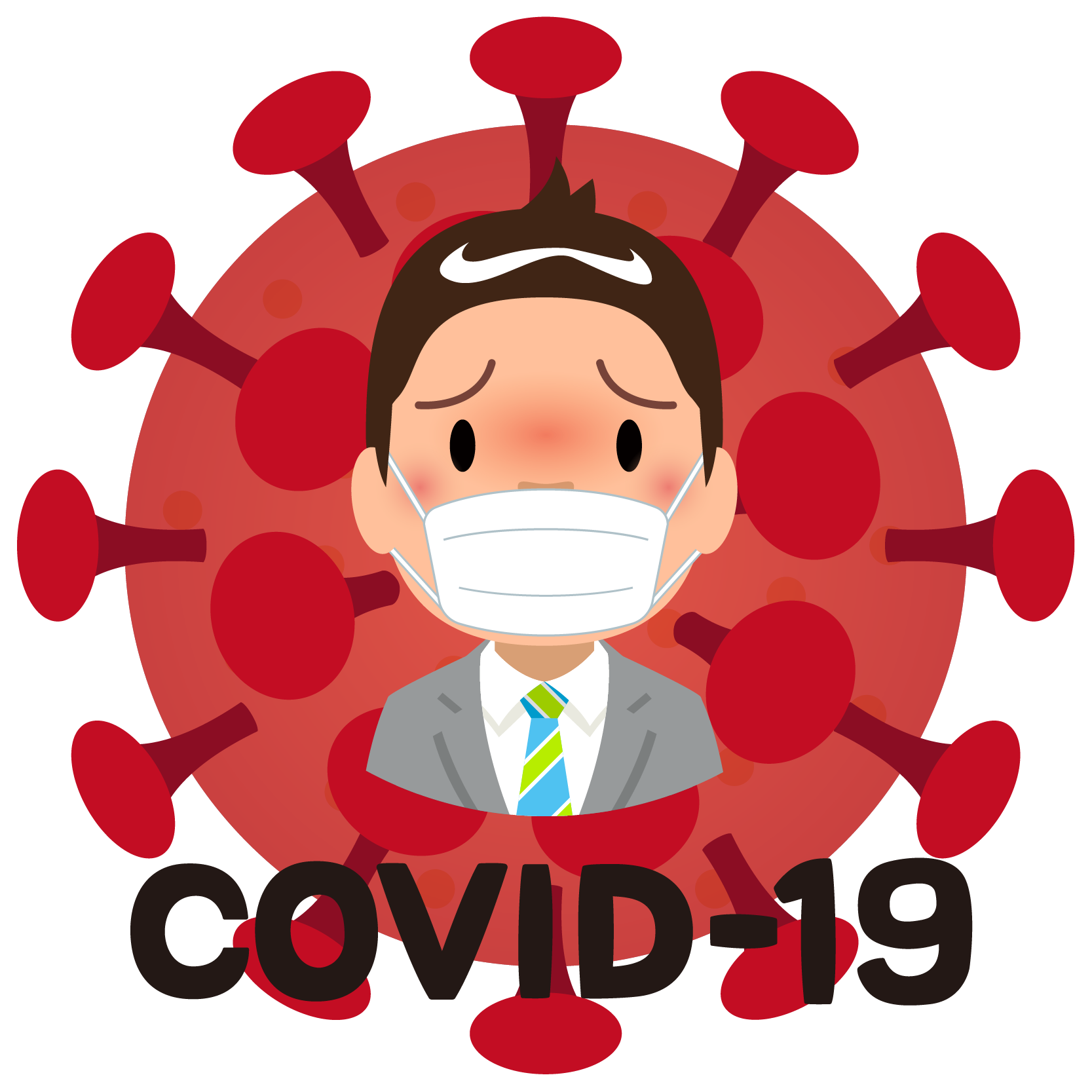 商用フリー・無料イラスト_新型コロナウイルス(COVID-19)_sick005 - 商用OK!フリー素材集「ナイスなイラスト」