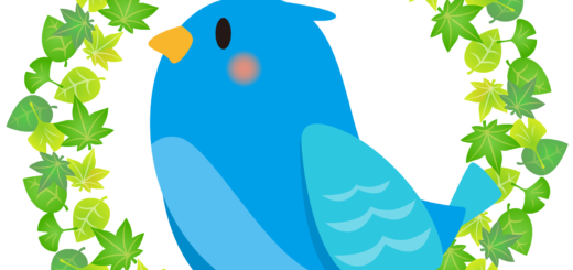 商用フリー・無料イラスト_幸せの青い鳥のイラスト_Happy blue bird007