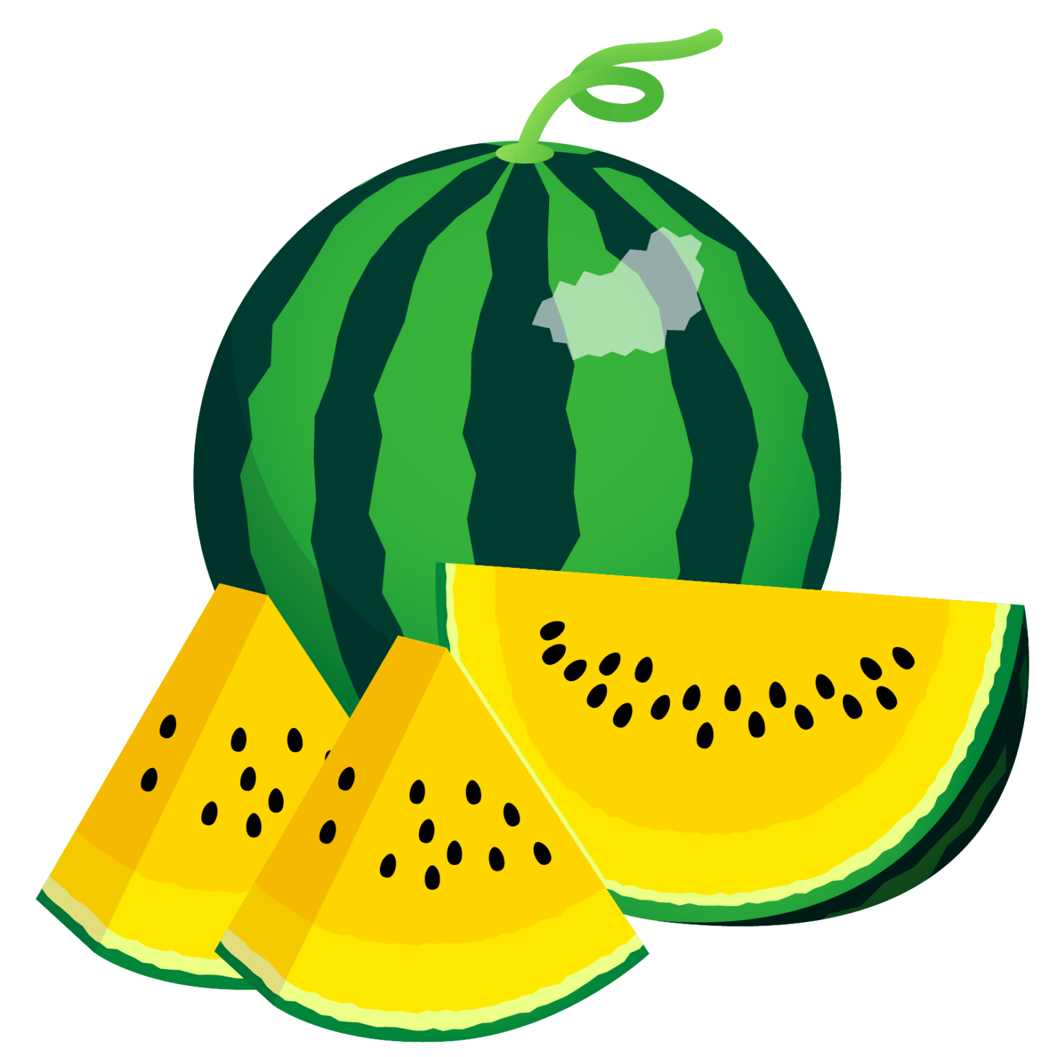 商用フリー・無料イラスト カットスイカのイラスト Watermelon010 商用ok フリー素材集「ナイスなイラスト」