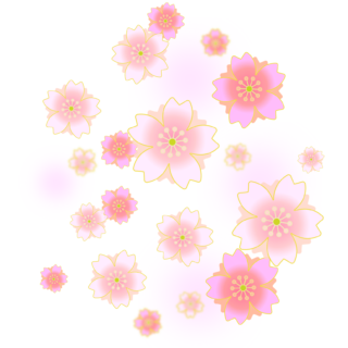 商用フリー・無料イラスト_桜の花のイラスト_Cherry Blossom005