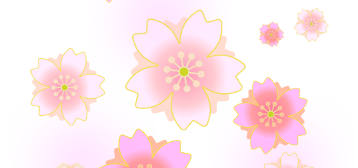 商用フリー・無料イラスト_桜の花のイラスト_Cherry Blossom007