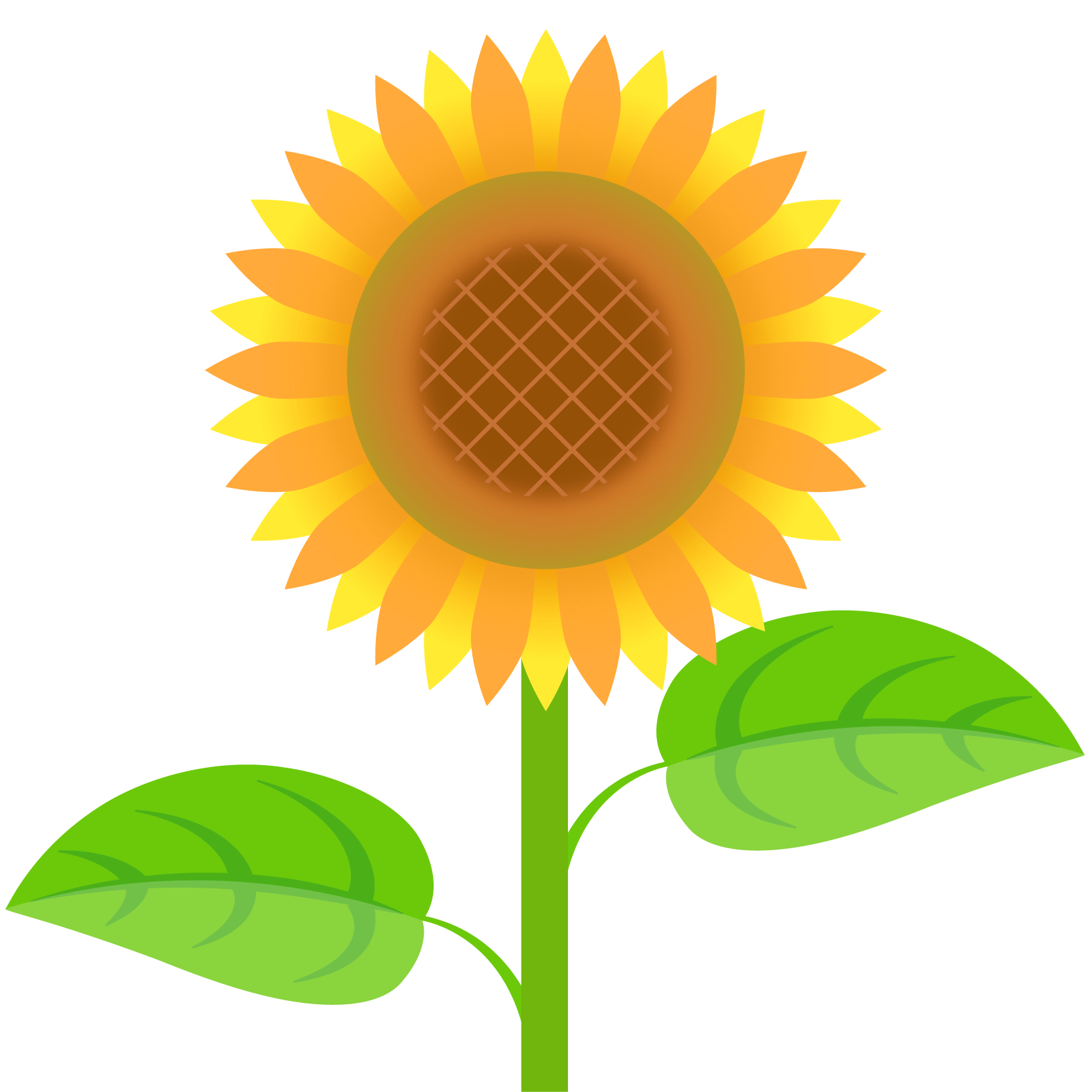 商用フリー 無料イラスト ひまわり 向日葵 のイラスト Sunflowerillustration002 商用ok フリー素材集 ナイスなイラスト