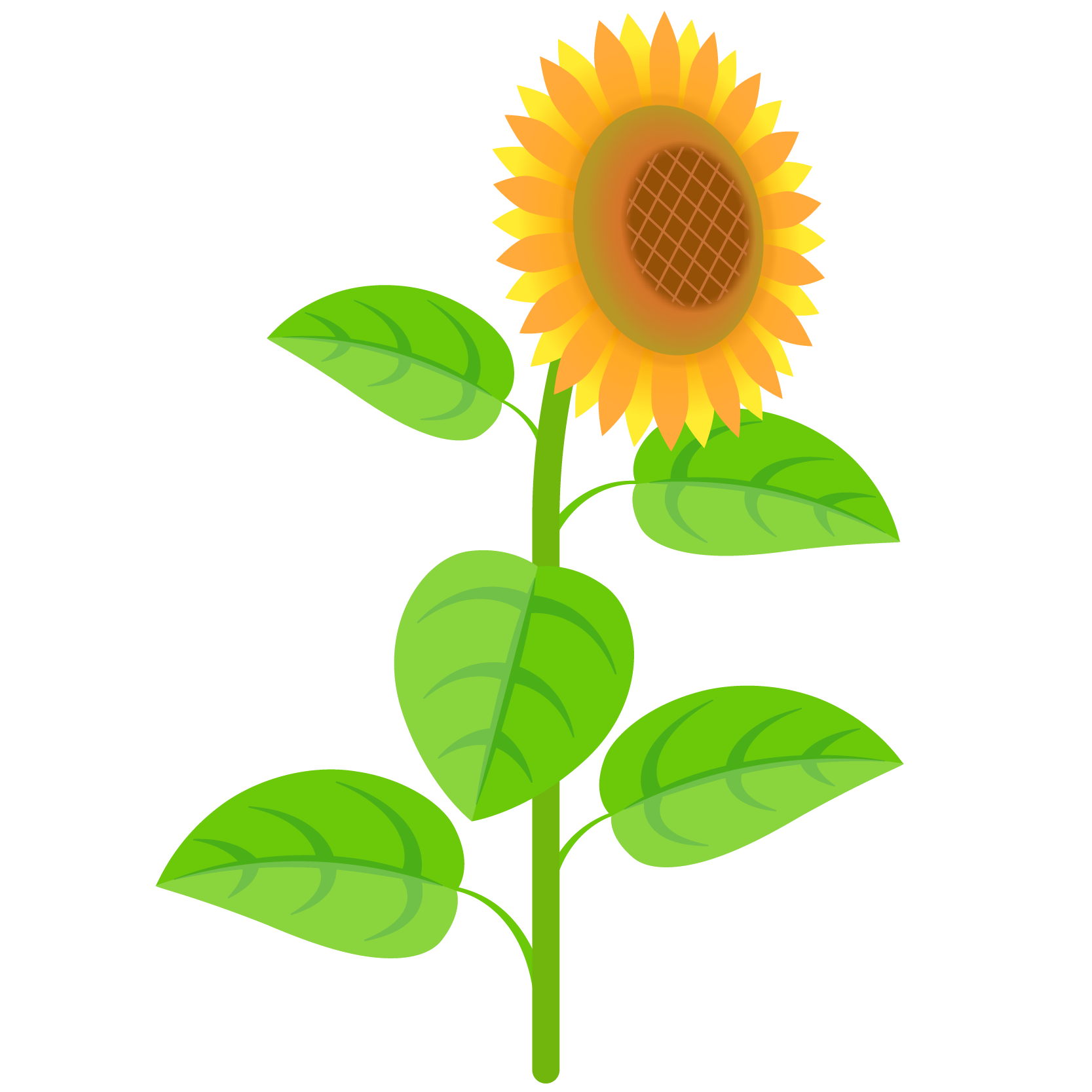 商用フリー 無料イラスト ひまわり 向日葵 のイラスト Sunflowerillustration003 商用ok フリー素材集 ナイスなイラスト